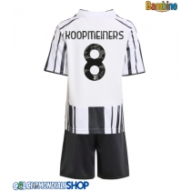 Maglie da calcio Juventus Teun Koopmeiners #8 Prima Maglia Bambino 2025-26 Manica Corta + Pantaloni corti)